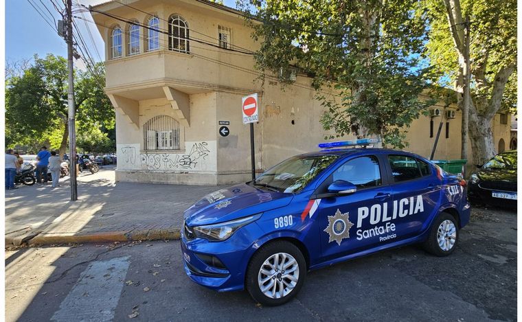 La sede del Ministerio de Desarrollo Social, donde encontraron la amenaza a Pullaro. 