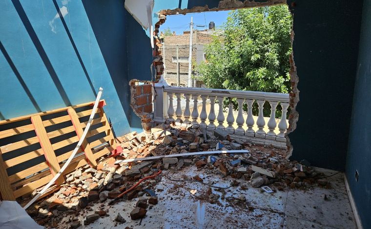 Uno de los búnkeres vinculados a Francisco Riquelme en barrio Ludueña. 