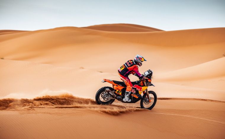 Kevin gana su segunda etapa en el Dakar 2024
