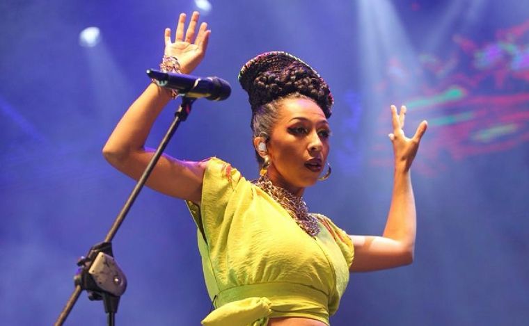 La Delio Valdez, en la noche extra de Jesús María.