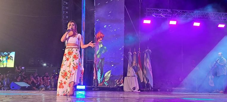 Soledad tuvo una presentación memorable en Corrientes