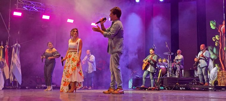Soledad tuvo una presentación memorable en Corrientes