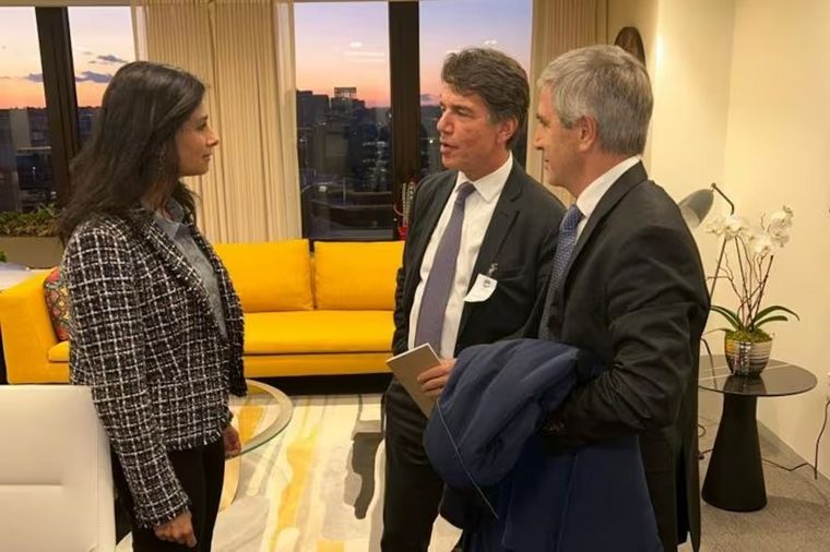 Los actuales ministros ya se habían reunido con Gopinath en noviembre.