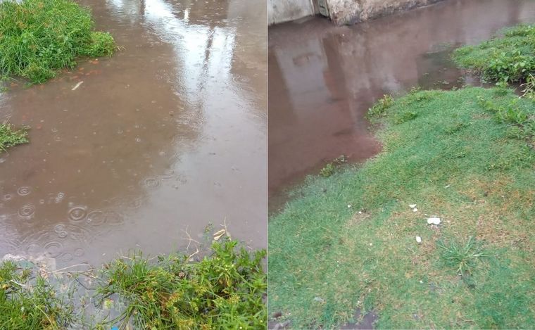 Vecinos de Circunvalación al 1600 reclaman suciedad y desamparo ante la tormenta.