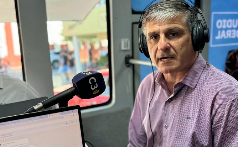 Raúl Cardinali, intendente de Cosquín.