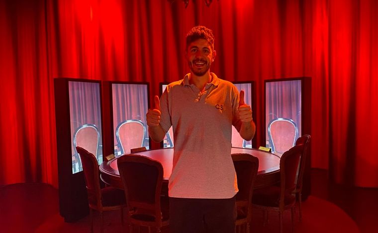 Agustín Dadamio visitó el Museo de la Constitución en Santa Fe.