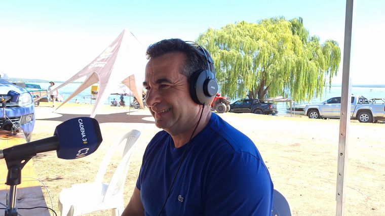 Julio Gantus, intendente de Villa Rumipal.