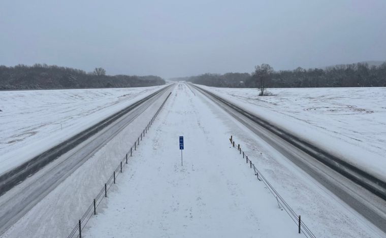 FOTO: Temporal de invierno con frío extremo en Estados unidos.