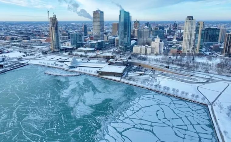 Temporal de invierno con frío extremo en Estados unidos (Foto: Reuters).