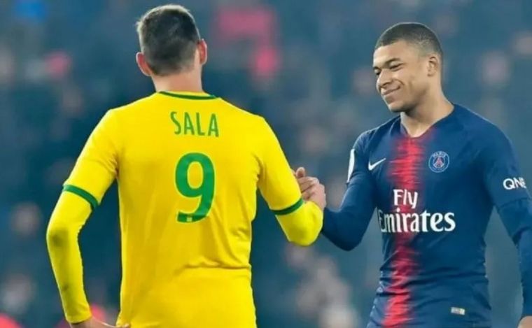 Emiliano Sala y Mbappé.