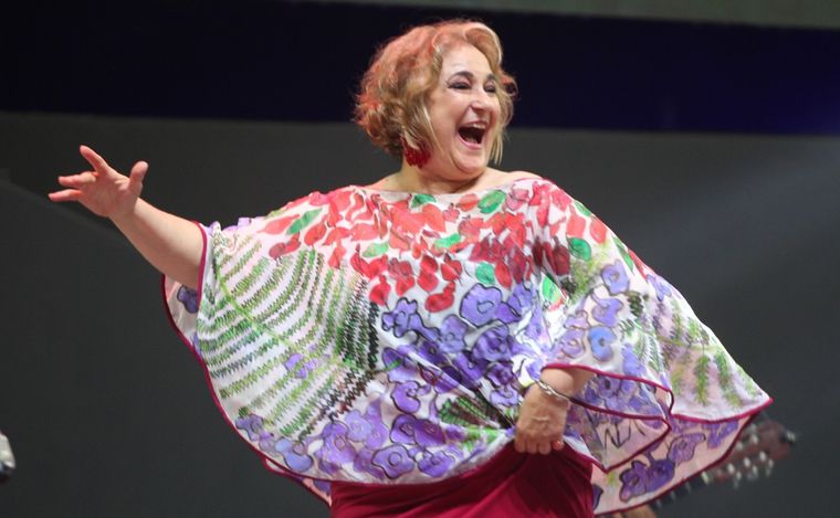 Yamila Cafrune, en la segunda luna coscoína.