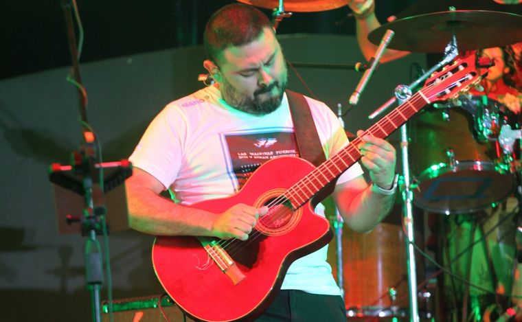 Orellana Lucca en la tercera noche de Cosquín.