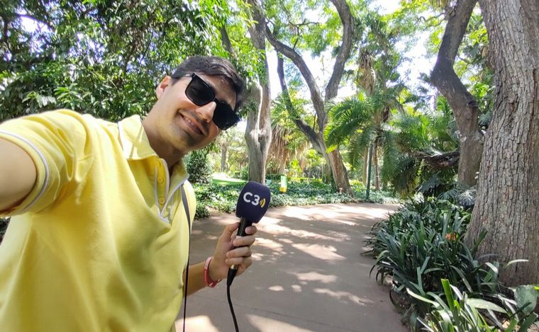 Lucas Correa en el Operativo Verano.