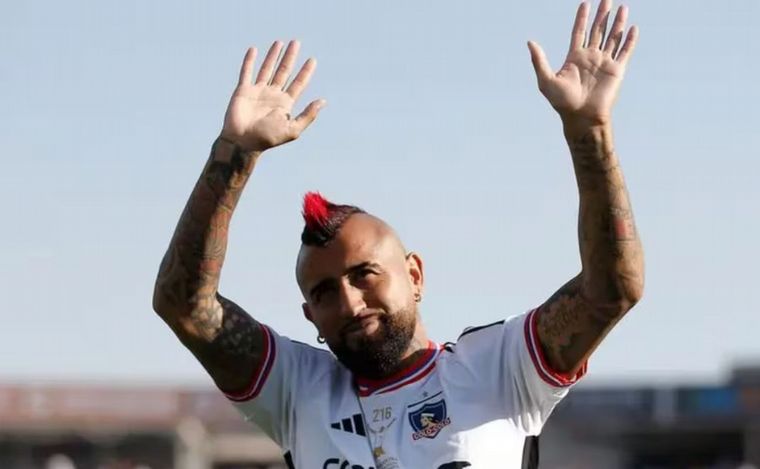 Arturo Vidal, de regreso en Colo-Colo
