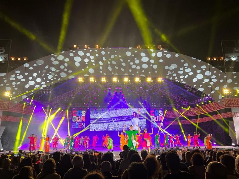 La cuarta luna del Festival de Folclore de Cosquín