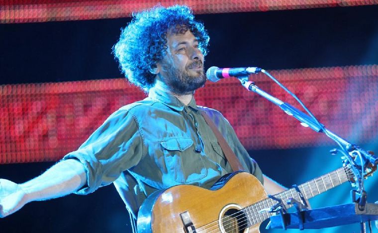 Raly Barrionuevo, en la cuarta luna del Festival de Folklore de Cosquín.
