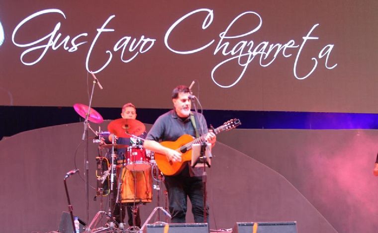 FOTO: Gustavo Chazarreta, en la cuarta luna del Festival de Folklore de Cosquín.