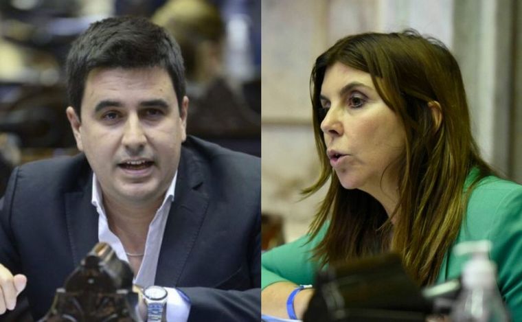 Eduardo Toniolli y Germana Figueroa Casas, con miradas opuestas sobre la ley ómnibus.