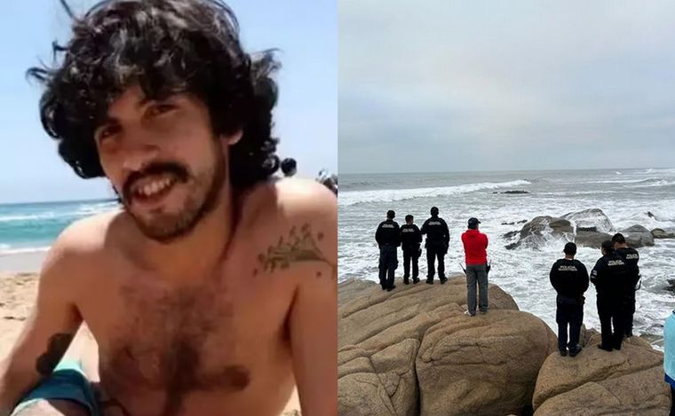FOTO: Desapareció un argentino en Chile: intentó salvar a su primo