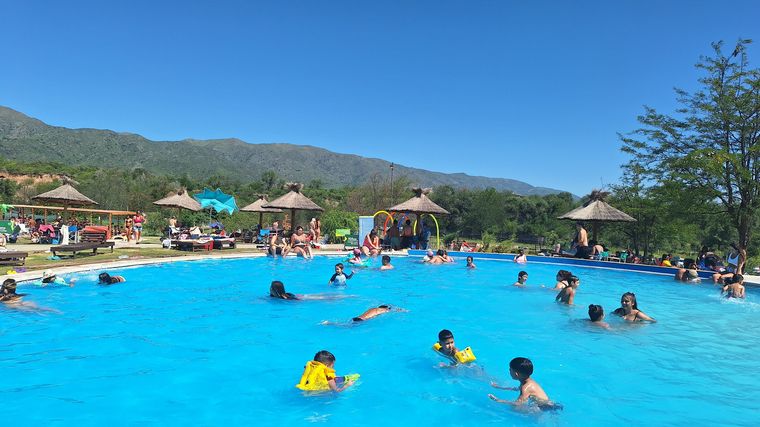 FOTO: Ecoparque el lugar en Cosquín para disfrutar el verano