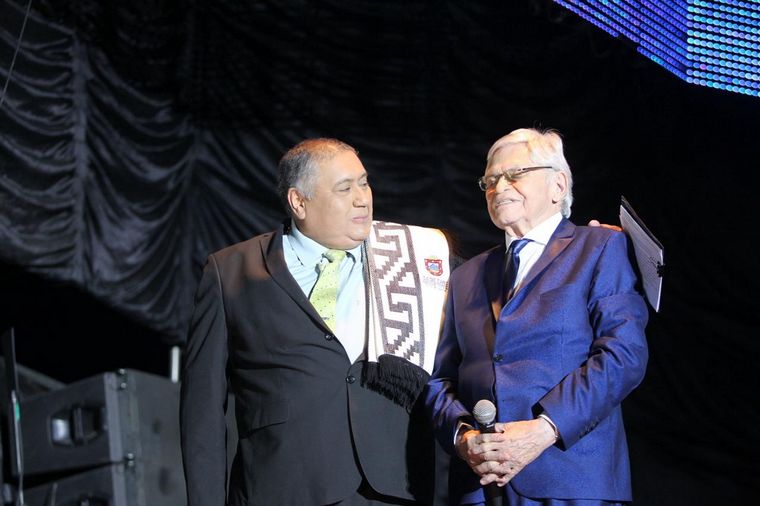 Rony Vargas, en la apertura de la quinta luna coscoína.