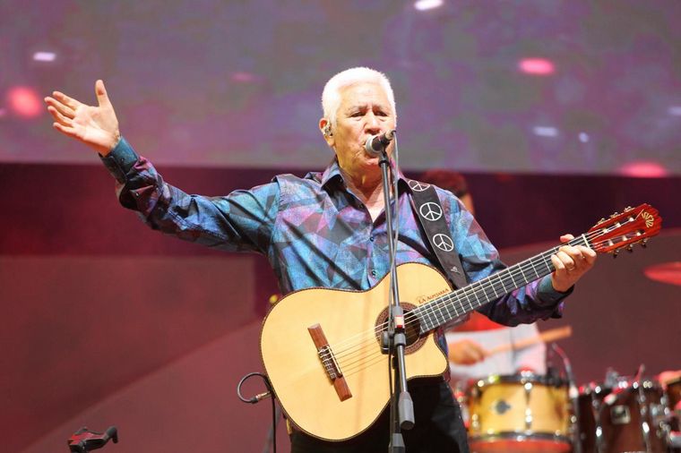 Los Carabajal, en la quinta luna en Cosquín.