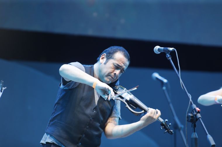 Néstor Garnica, en la sexta luna coscoína.