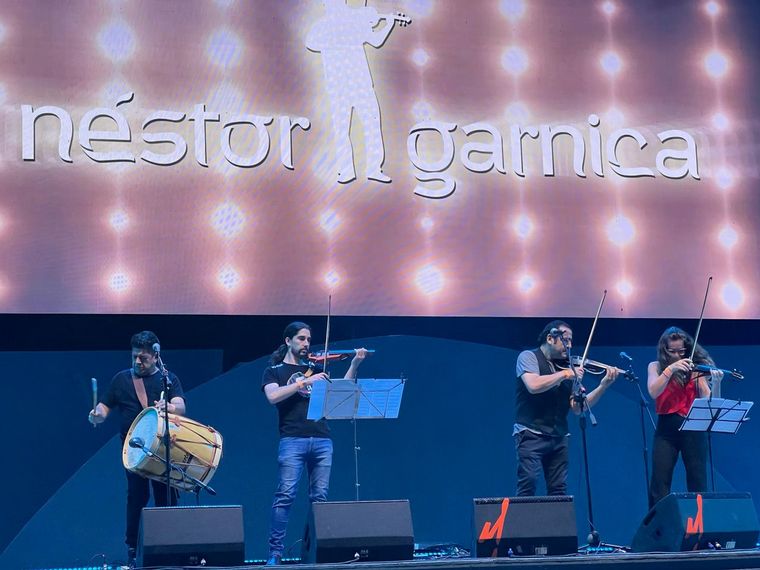 Néstor Garnica, en la sexta luna coscoína.