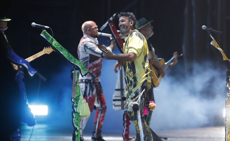 Los Tekis, en la sexta noche de Cosquín.