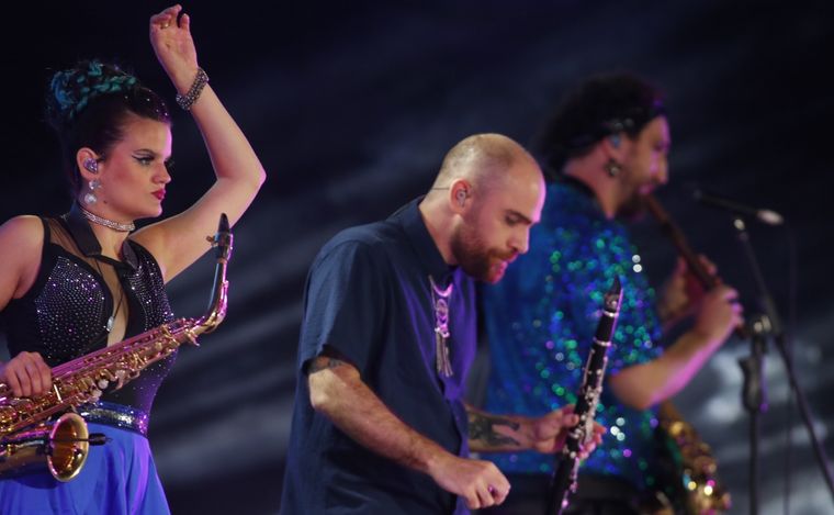 La Delio Valdez, en Cosquín.