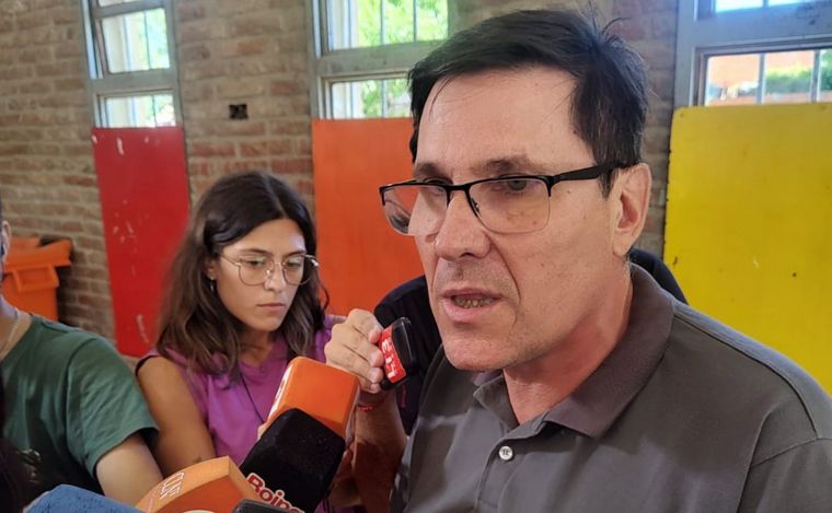 José Goity, ministro de Educación de Santa Fe.