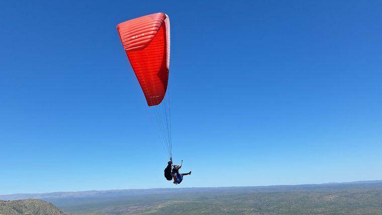 Parapente en La Cumbre