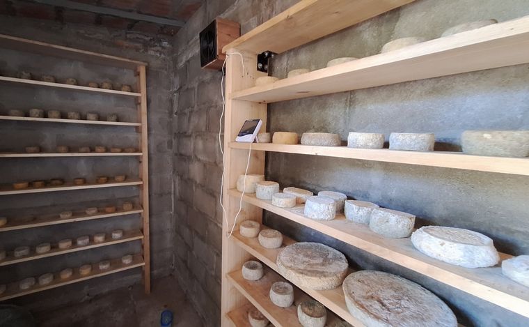 FOTO: Granja Alhaurin, lugar ideal para degustar quesos y avistar el Valle de Punilla.