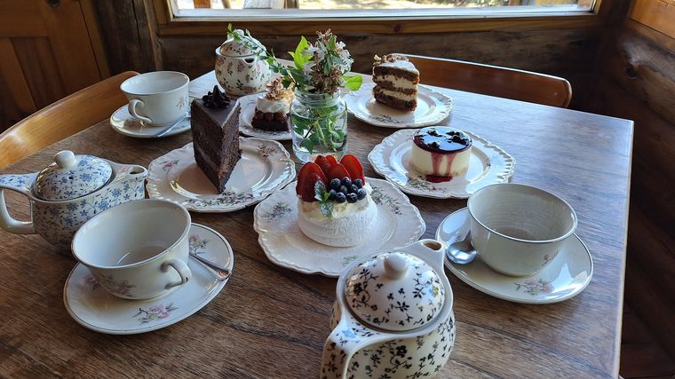 La Cabaña, Casa de Té, un rincón con encanto natural en Villa Giardino