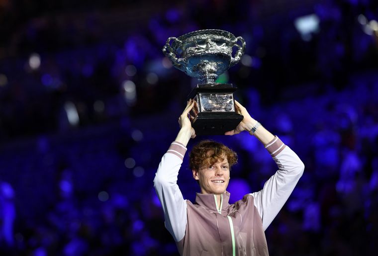 Sinner ganó su primer Grand Slam. 