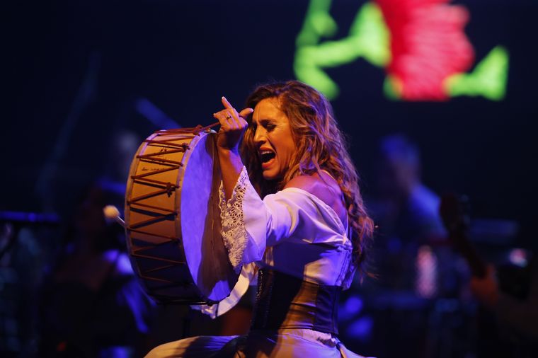 La Sole brilló en la octava luna de Cosquín 2024.