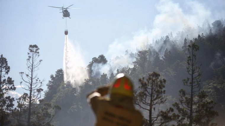 FOTO: Alerta: Hay más de 2.000 hectáreas quemadas en el Parque Nacional Los Alerces