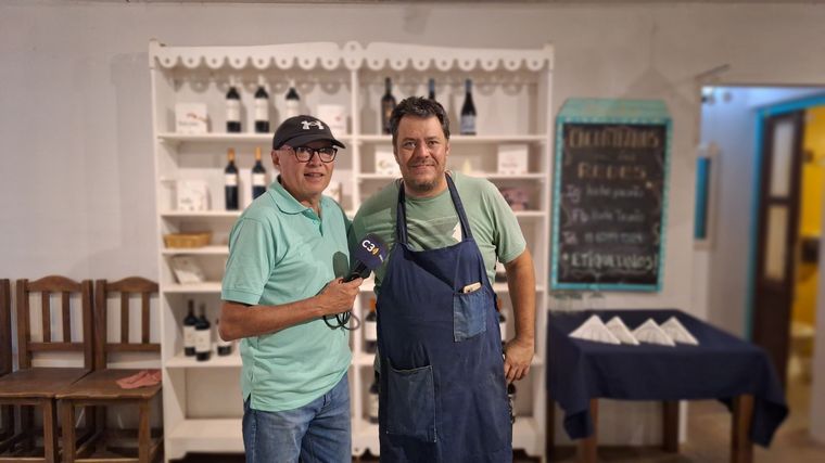 Hache, un restaurante muy singular en el Valle de Traslasierra. 