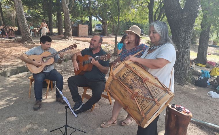 Jornada cultural en Los Hornillos.