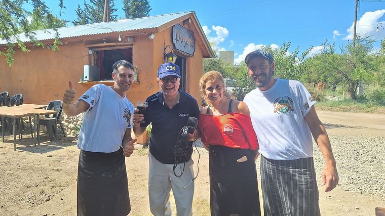 Quebrada de los pozos, un lugar para disfrutar de naturaleza y una buena cerveza