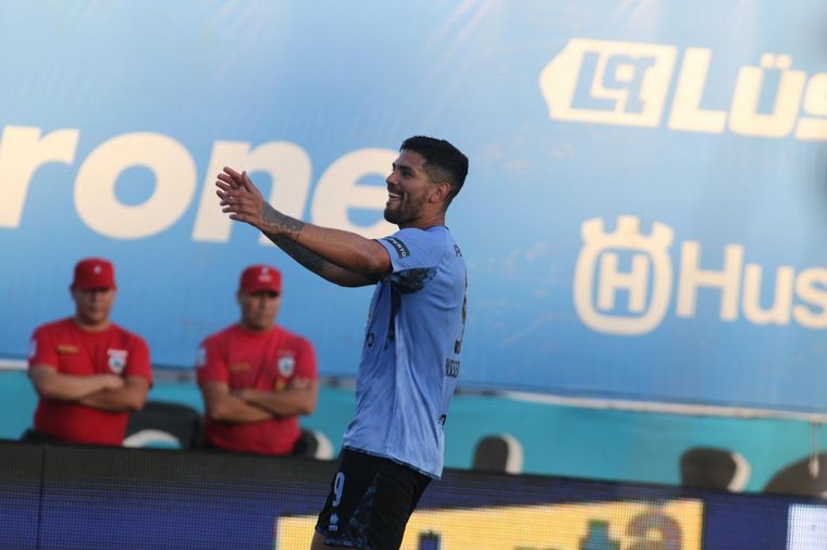 Lucas Passerini, delantero de Belgrano.