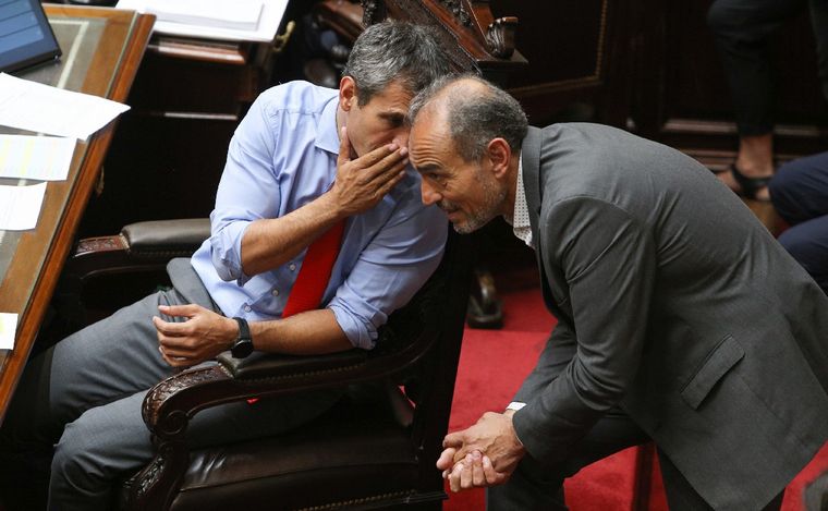 Tercera jornada de debate en Diputados por la ley ómnibus. (Foto: NA)