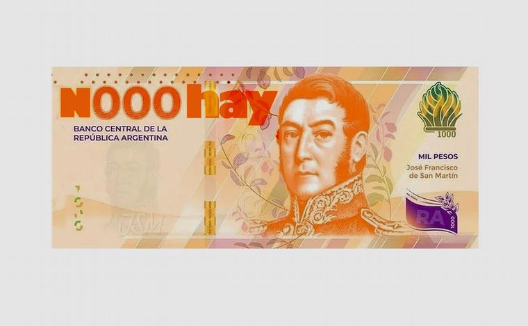 Milei sentado sobre la caja (Ilustración: Juan Pérez Gaudio)