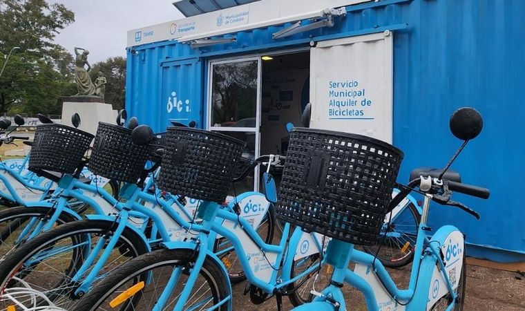 El sistema de bicicletas gratis en Córdoba (Foto:Municipalidad de Córdoba)