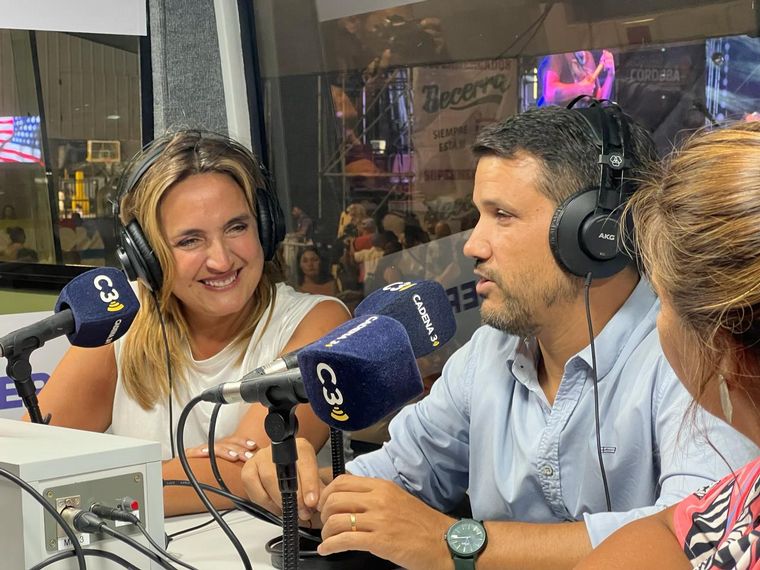 La vicegobernadora, Myrian Prunotto, y el intendente de Alta Gracia, Marcos Torres.