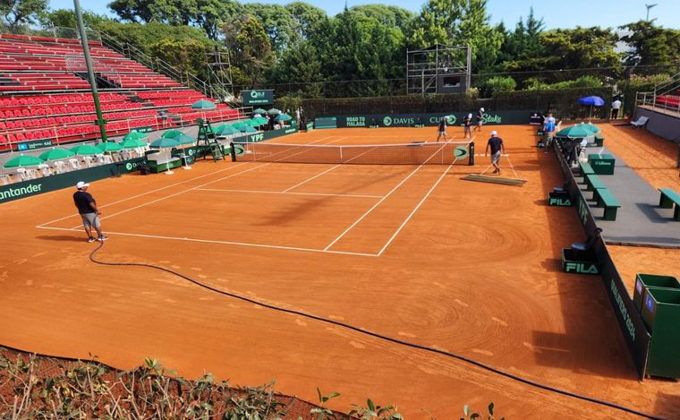 Copa Davis en Rosario: Argentina abre la serie ante Kazajistán en Jockey Club.