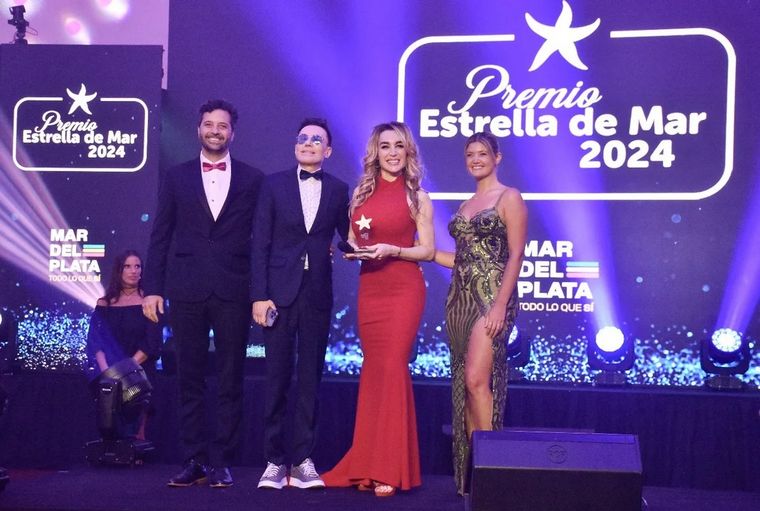 FOTO: Mar del Plata entregó los premios Estrella de Mar a lo mejor de la temporada.