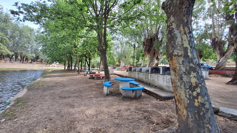 El balneario municipal de Achiras. 