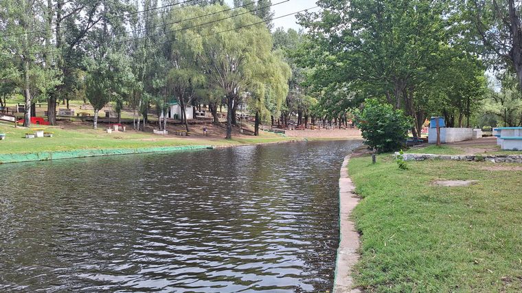 El balneario municipal de Achiras. 
