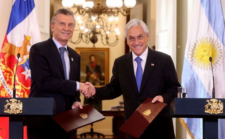 Mauricio Macri y Sebastián Piñera. (Foto: archivo)